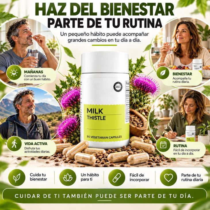 Milk Thistle 300 mg — 90 Cápsulas