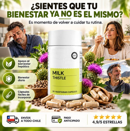 Milk Thistle 300 mg — 90 Cápsulas